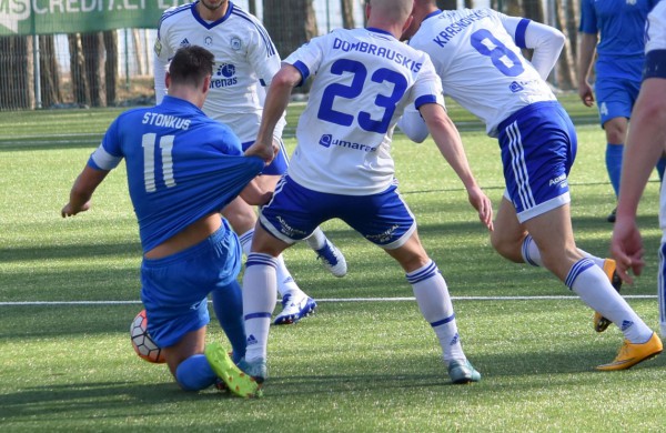 Istorinė FK „Lietava“ komandos pergalė Visagine