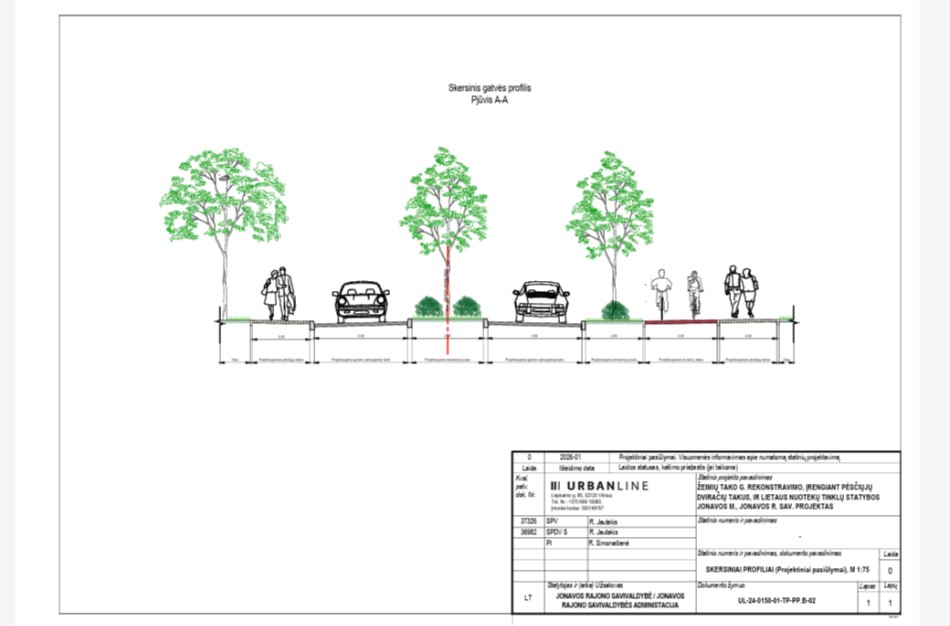 Rekonstruojant Žeimių taką, ketinama įrengti pėsčiųjų dviračių takus - kviečiama dalyvauti svarstant projektinius sprendinius
