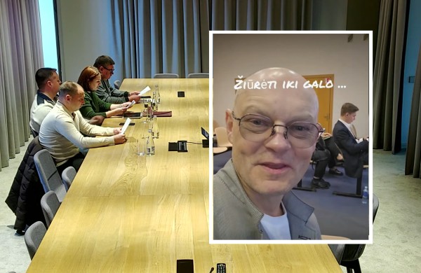 A. Lobovas Etikos komisijai apskundė merą M. Sinkevičių