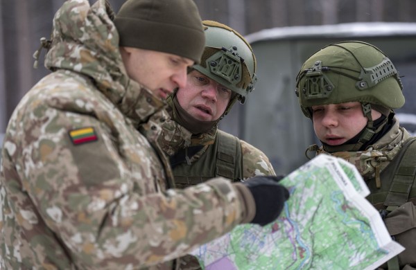 Lietuvos Respublikai prisiekė 1-osios divizijos Savanoriškos nenuolatinės karo tarnybos kariai