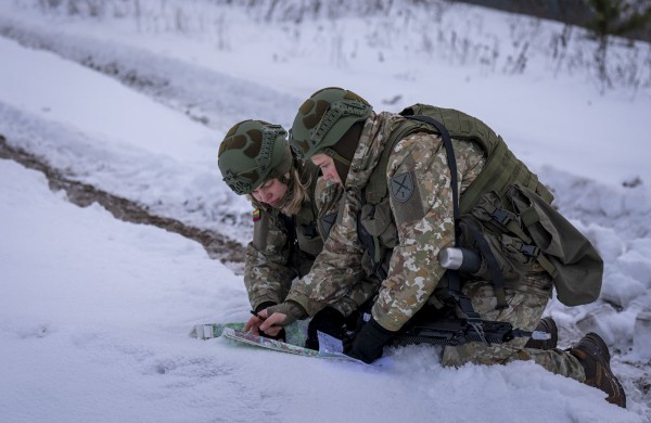 Lietuvos Respublikai prisiekė 1-osios divizijos Savanoriškos nenuolatinės karo tarnybos kariai