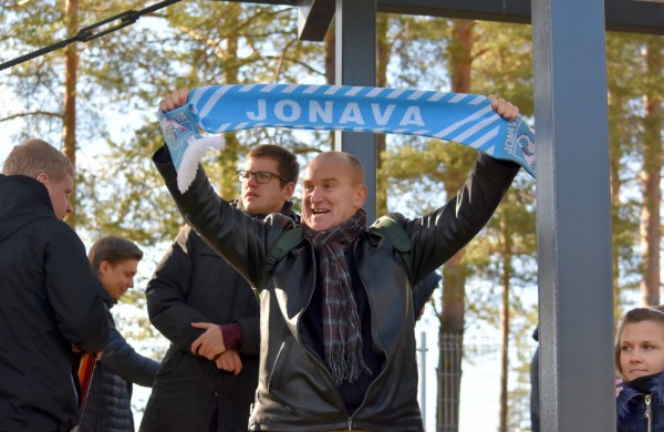 Istorinė FK „Lietava“ komandos pergalė Visagine