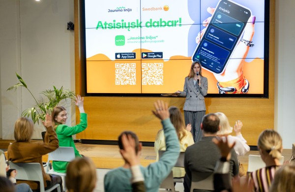 „Jaunimo linija“ sukūrė pirmąją Lietuvoje emocinės pagalbos programėlę