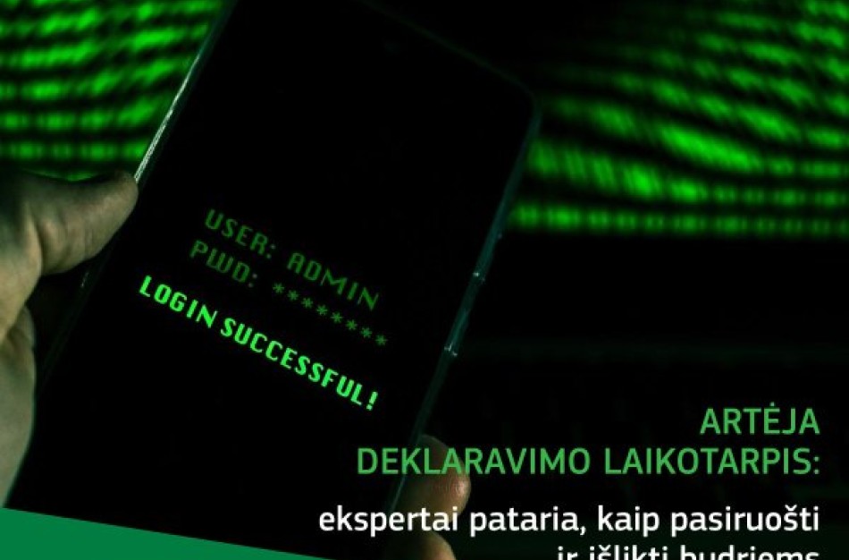 Artėja pajamų deklaravimo laikotarpis –  jam ruošiasi ir sukčiai