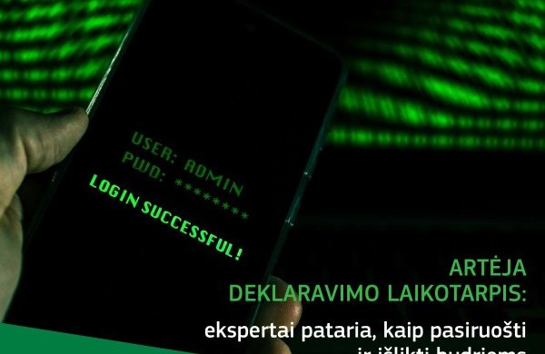 Artėja pajamų deklaravimo laikotarpis –  jam ruošiasi ir sukčiai