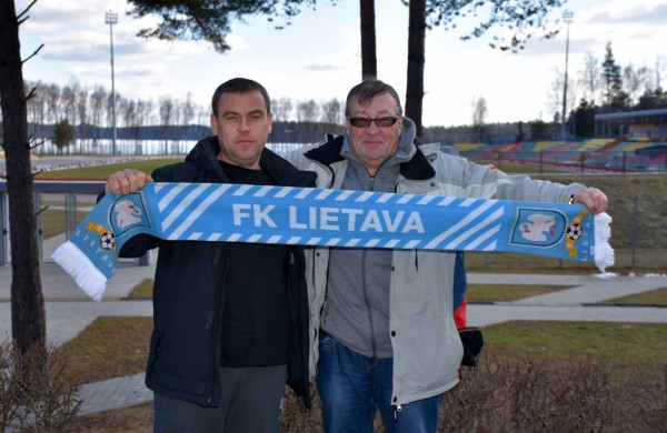 Istorinė FK „Lietava“ komandos pergalė Visagine