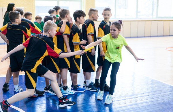 Pradinukai varžėsi „Drąsūs, stiprūs, vikrūs“ varžybose