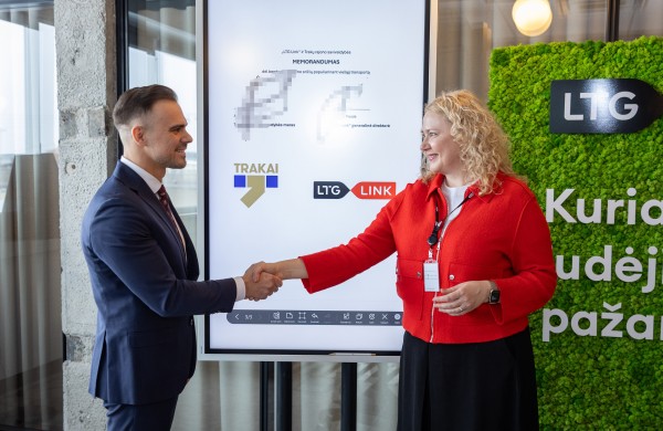 „LTG Link“ stiprina partnerystę su Jonavos ir Trakų rajono savivaldybėmis