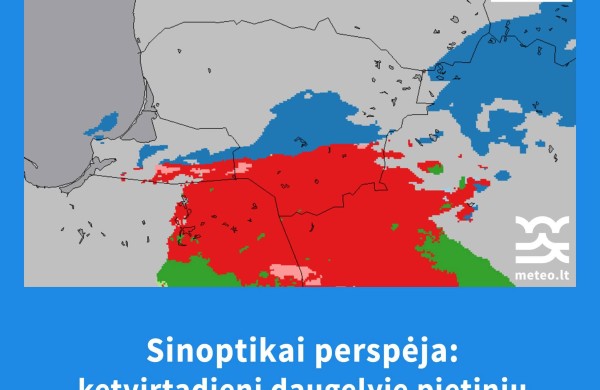 Prognozuojamos sudėtingos oro sąlygos: būkite atsargūs 