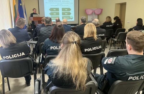 Mažiau nusikaltimų, daugiau prevencijos: kuo gyveno Jonavos policija 2025-aisiais?