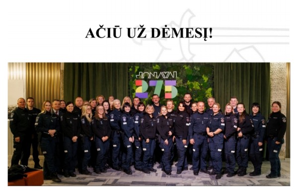 Mažiau nusikaltimų, daugiau prevencijos: kuo gyveno Jonavos policija 2025-aisiais?