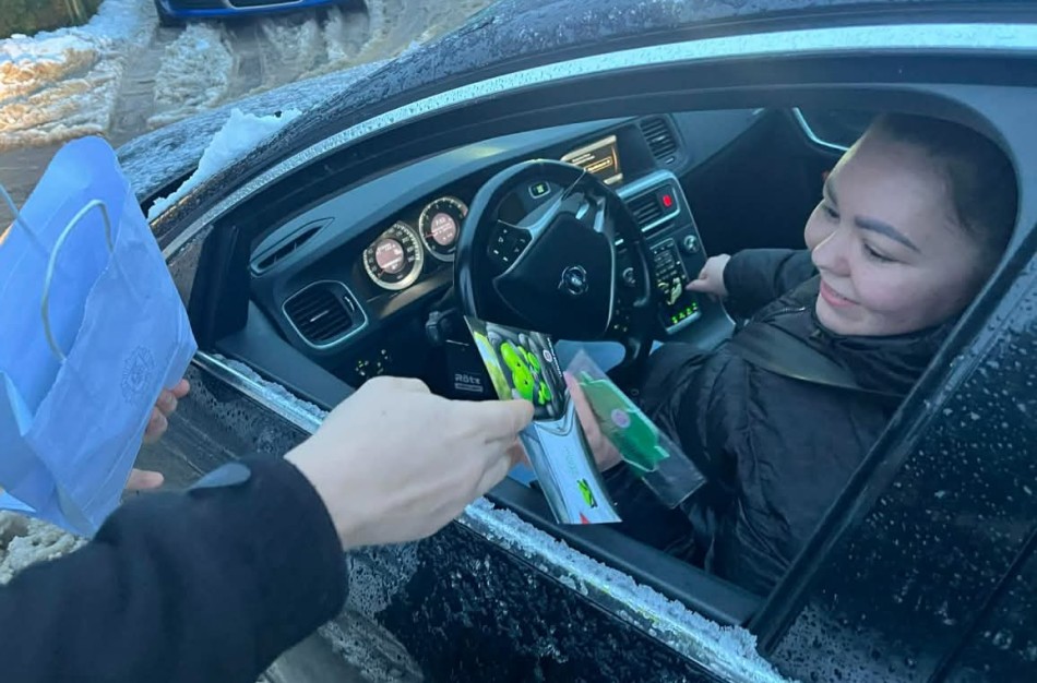 ,,Meilė veža saugiai“ – žalios širdelės pasklido ne tik Jonavoje, bet ir visoje Lietuvoje