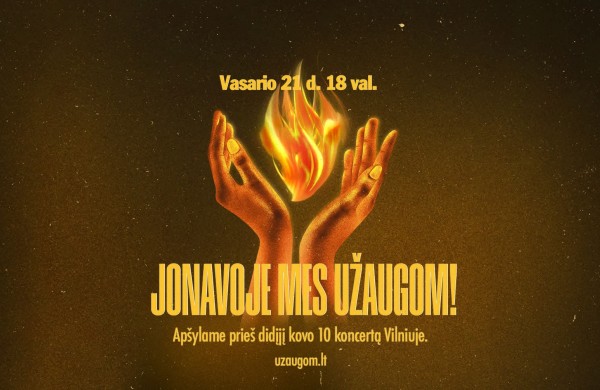 „Mes užaugom“: Jonavoje skambės rokas už laisvę ir vienybę