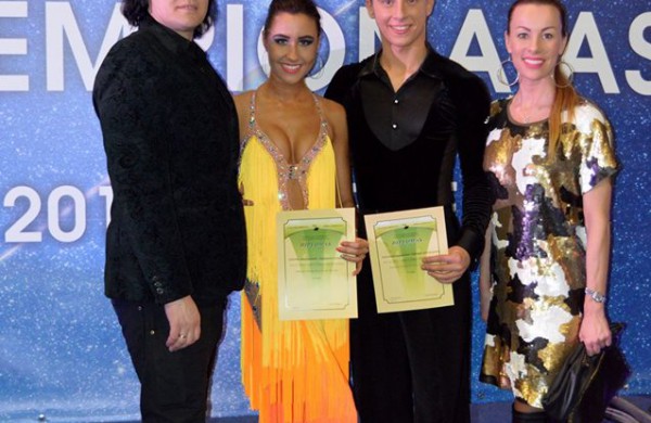 Lietuvos sportinių šokių pirmenybėse – jonaviečių sėkmė