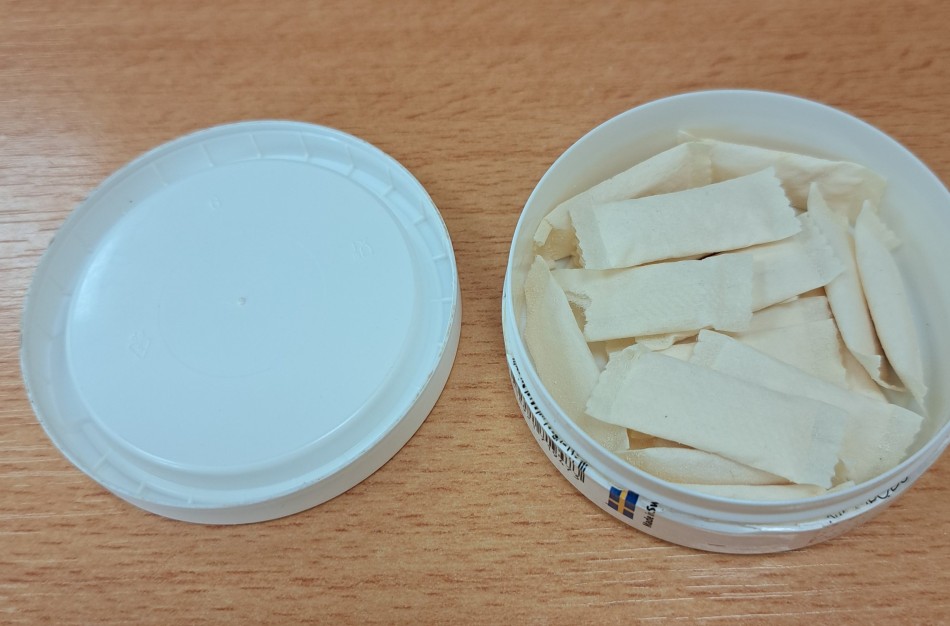 Teismas: nikotino pagalvėlių „Grant“ dizainas neteisėtai imitavo tabako gaminį „Snus“