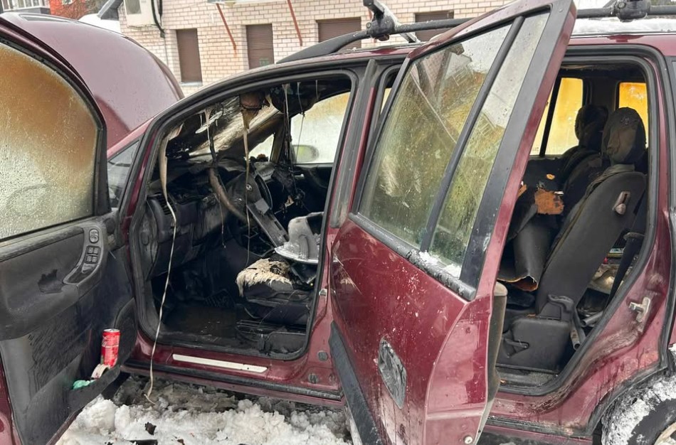 Klaipėdos gatvėje liepsnojo automobilis