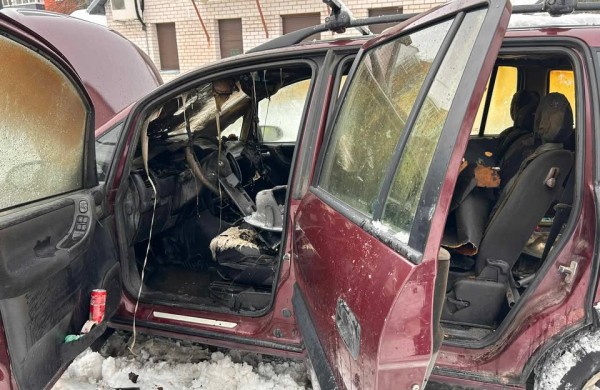 Klaipėdos gatvėje liepsnojo automobilis