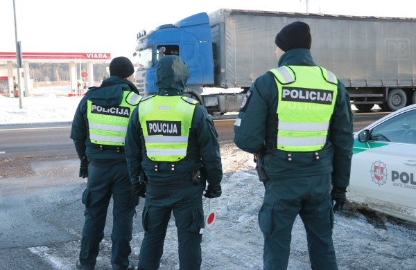 ROADPOL savaitė Lietuvoje: išaiškinta per šimtą KET pažeidimų