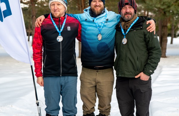 Dvyliktajame Lietuvos diskgolfo žiemos čempionate – sniego nepabūgę čempionai 