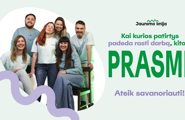 „Jaunimo linija“ kviečia savanoriauti: patirtis, kuri lieka visam gyvenimui 