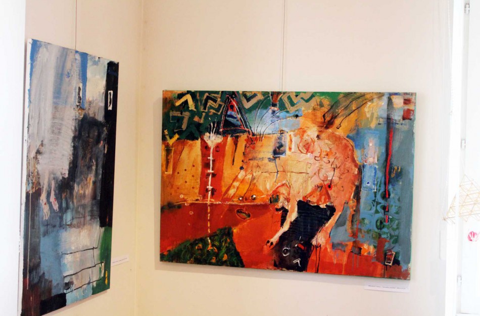 Jonavos krašto muziejuje atidaryta vilniečio menininko paroda