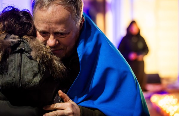 Jonavoje paminėtos ketvirtosios karo Ukrainoje metinės