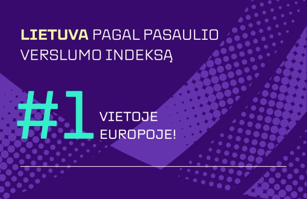 Lietuva – pirma Europoje pagal pasaulio verslumo indeksą