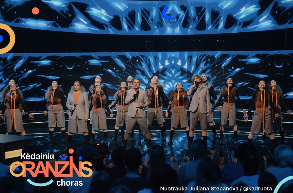 Kėdainių „Oranžinis“ choras, kuriame dainavo du jonaviečiai, atsisveikino su LNK projektu