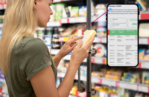 Girdime dažniau, bet atvejų ne daugiau: kaip veikia nesaugaus maisto pranešimų sistema