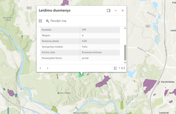 Skaidrūs miškų kirtimai - vienu paspaudimu: pristatomas interaktyvus žemėlapis