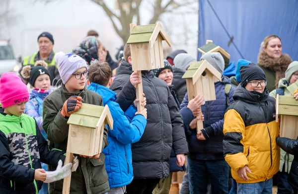 Jonavoje – rekordinė „Inkilų“ akcija: Joninių tvenkinio pakrantė pretenduoja tapti „Paukščių taku“