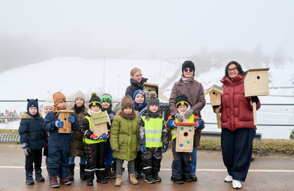 Jonavoje – rekordinė „Inkilų“ akcija: Joninių tvenkinio pakrantė pretenduoja tapti „Paukščių taku“