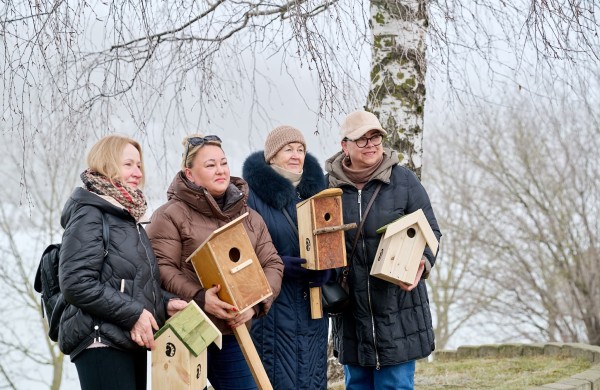 Jonavoje – rekordinė „Inkilų“ akcija: Joninių tvenkinio pakrantė pretenduoja tapti „Paukščių taku“