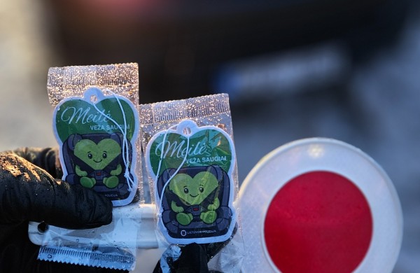 Lietuvoje vyksta prevencinė priemonė „Saugos diržai“