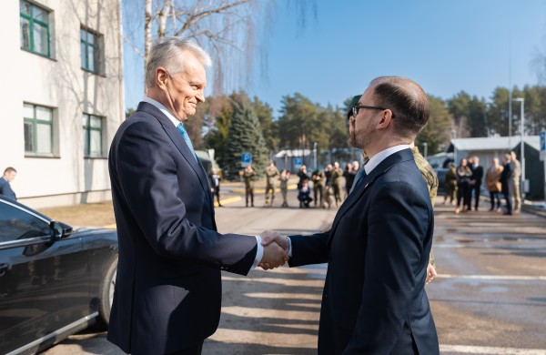 Prezidentas su Čekijos vadovu lankėsi Rukloje