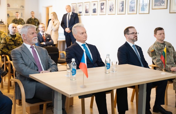 Prezidentas su Čekijos vadovu lankėsi Rukloje