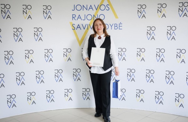 Jonavos Justino Vareikio progimnazijos mokytoja – tarp geriausių Lietuvos pedagogų