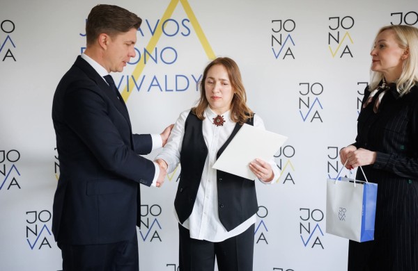 Jonavos Justino Vareikio progimnazijos mokytoja – tarp geriausių Lietuvos pedagogų