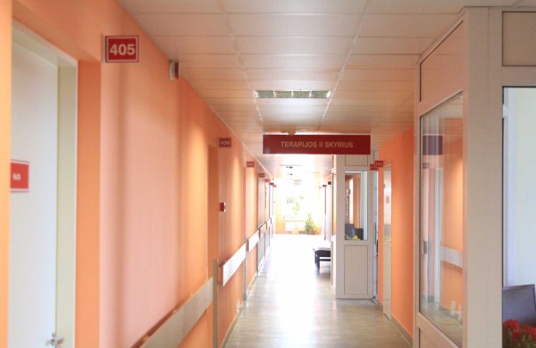 Jonavos ligoninėje baigtas terapijos ir ortopedijos traumatologijos skyrių remontas