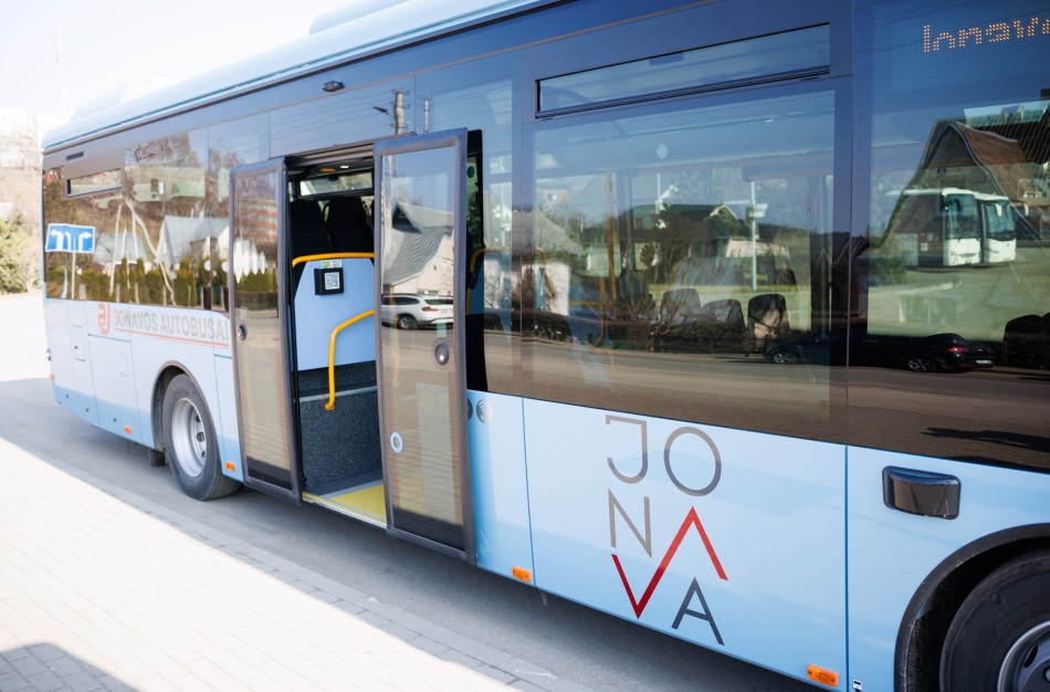 Iš Jonavos į Kauną – elektriniu autobusu 