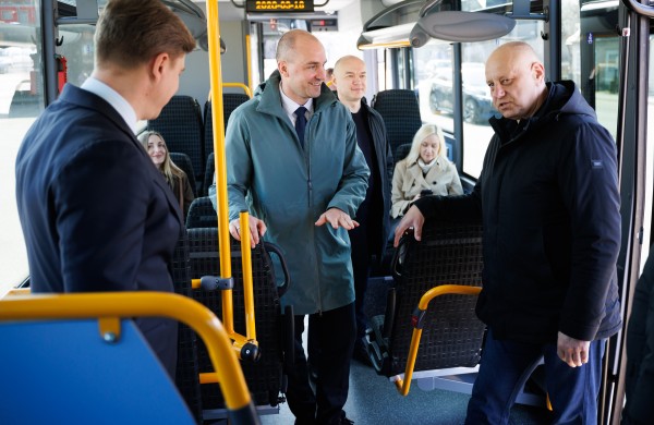 Iš Jonavos į Kauną – elektriniu autobusu 