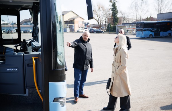 Iš Jonavos į Kauną – elektriniu autobusu 
