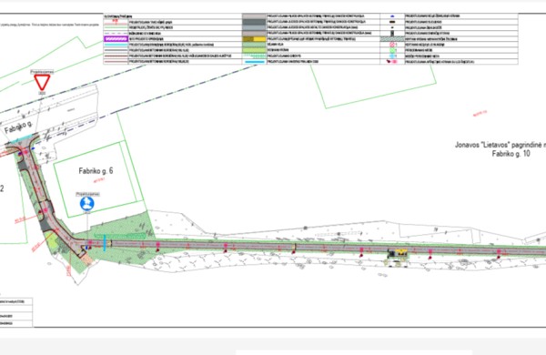 Suplanuoti nauji takai nuo Topolių iki Fabriko bei Darbininkų gatvių