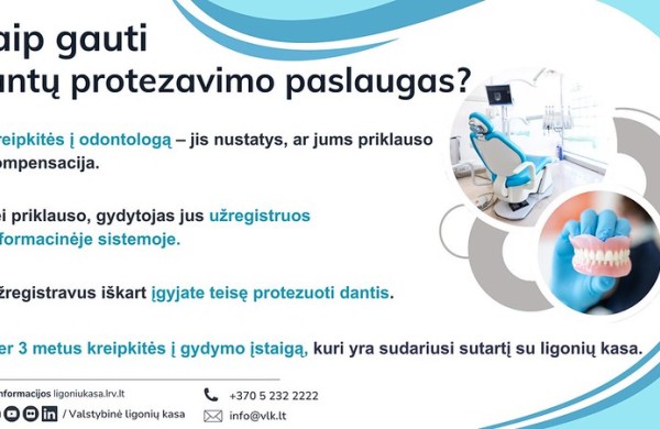 Grąžinta šypsena: ką reikia žinoti apie dantų protezavimo kompensavimą