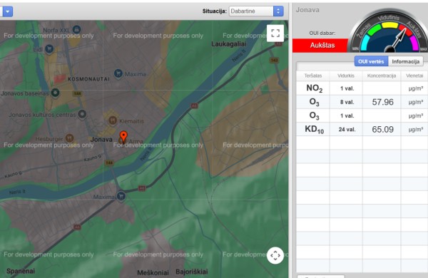 Jonavoje - padidėjusi aplinkos oro tarša: rekomendacijos gyventojams