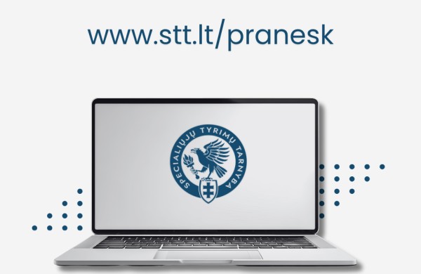 Atnaujinama pranešimų teikimo STT tvarka: pranešti apie korupciją taps paprasčiau