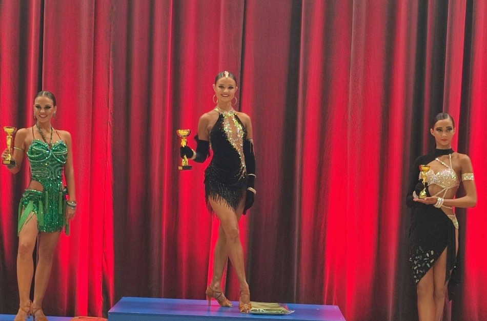 Klubo vardą garsina talentingos šokėjos