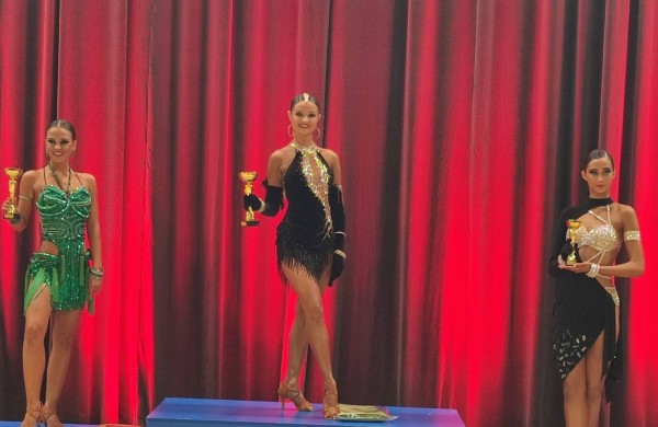 Klubo vardą garsina talentingos šokėjos