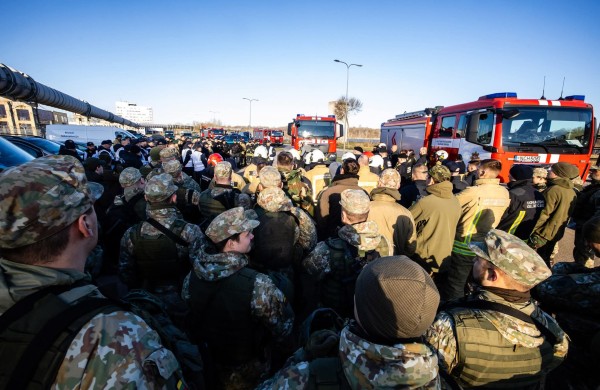 Valstybės lygio pratybos „Achemoje“: tikrinamas reagavimas į dronų ataką ir didelio masto cheminę avariją