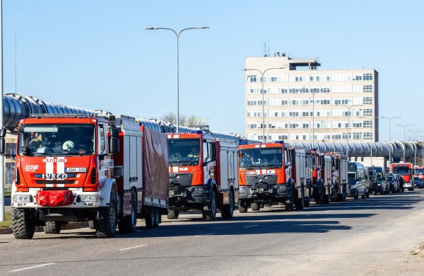 Valstybės lygio pratybos „Achemoje“: tikrinamas reagavimas į dronų ataką ir didelio masto cheminę avariją